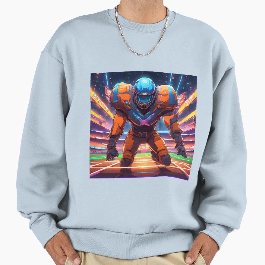 Endzone Warrior Sweatshirt - Fun Novelty Design Men Women - T-Shirt, Sweatshirt, Hoodie