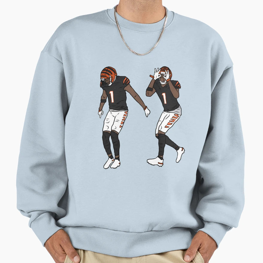 Jamarr Chase Sweatshirt - Trendy Graphic Men Women - T-Shirt, Sweatshirt, Hoodie