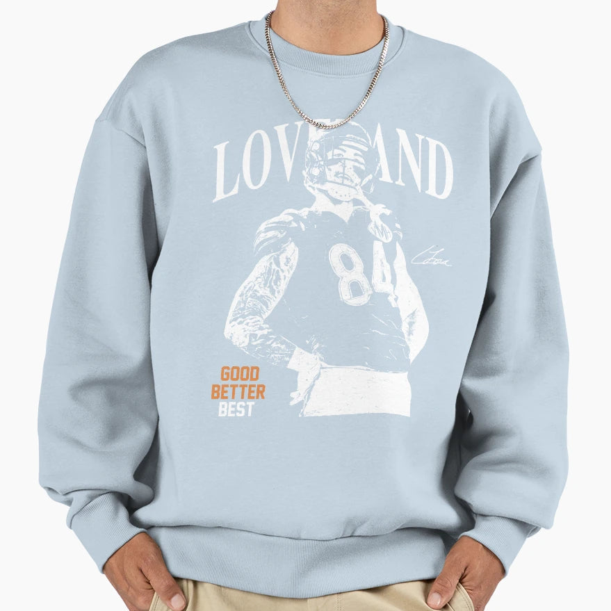 Colston Loveland Football Sweatshirt - Minimalist Print for Adults - T-Shirt, Sweatshirt, Hoodie