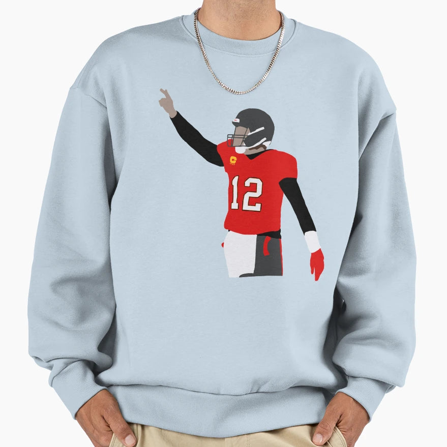 Goat 12 Sweatshirt - Aesthetic Graphic for Adults - T-Shirt, Sweatshirt, Hoodie