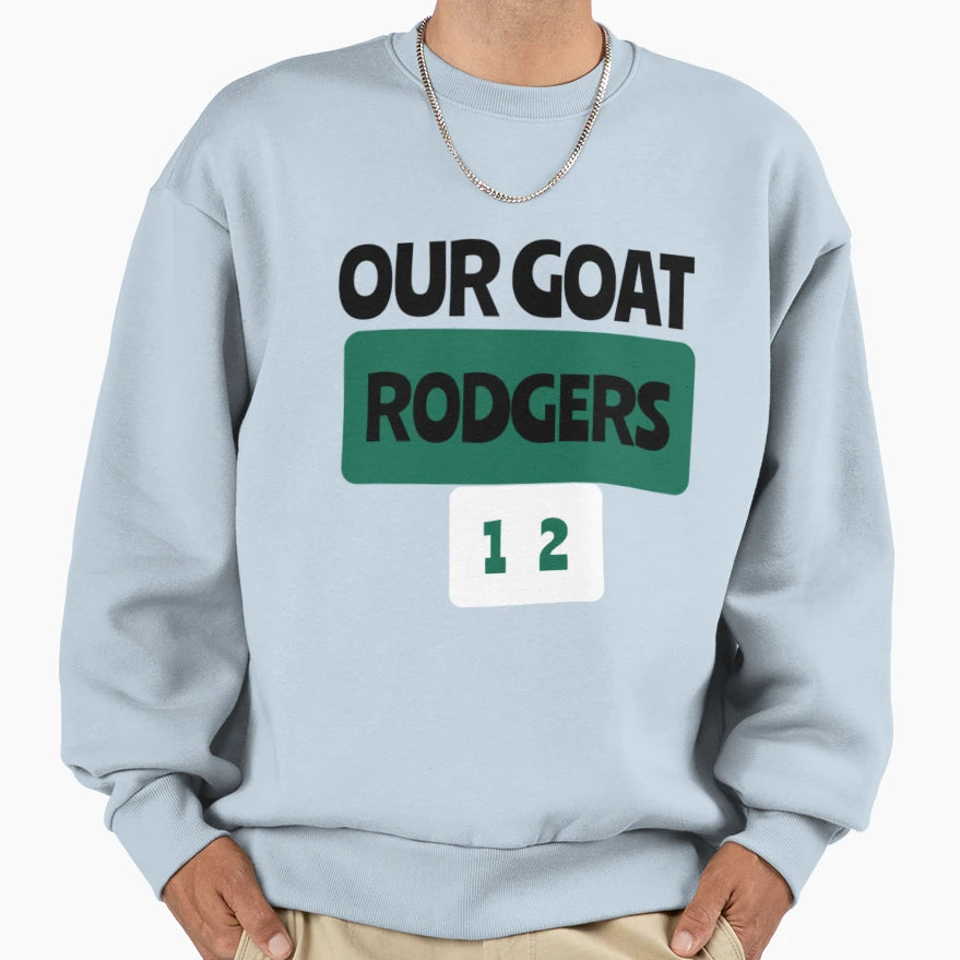 AR Mvp Our Goat Rodgers 12 T-Shirt - Minimalist Print Unisex - T-Shirt, Sweatshirt, Hoodie