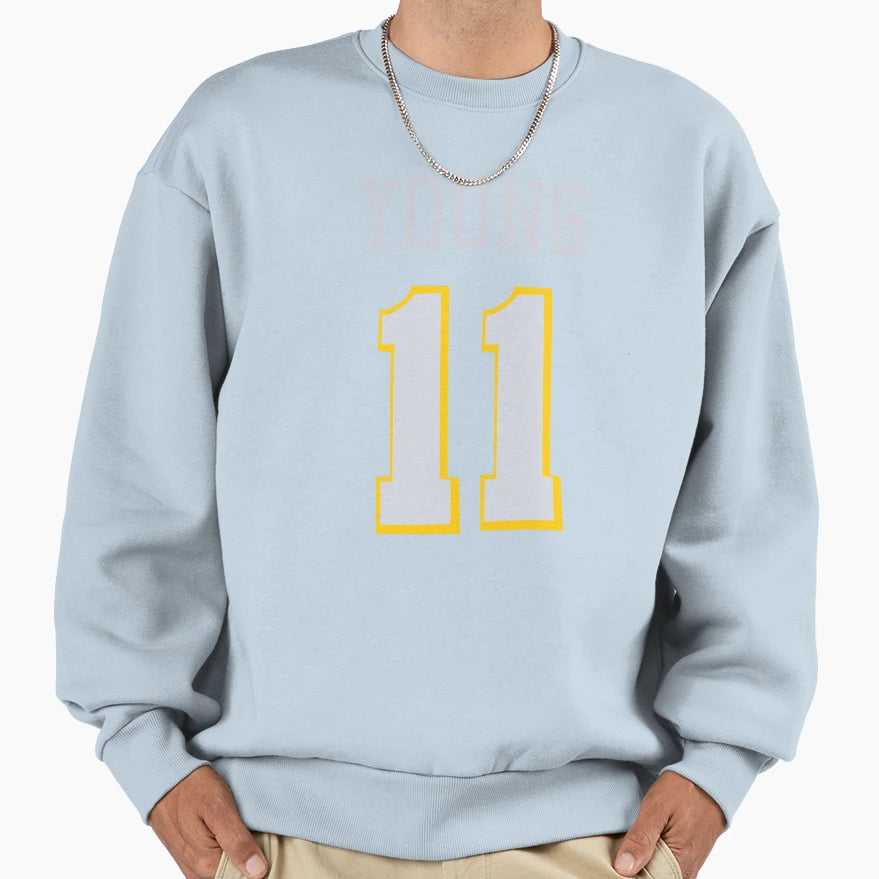 Trae Young 11 Hawks Sweatshirt - Fun Novelty Design Unisex - T-Shirt, Sweatshirt, Hoodie