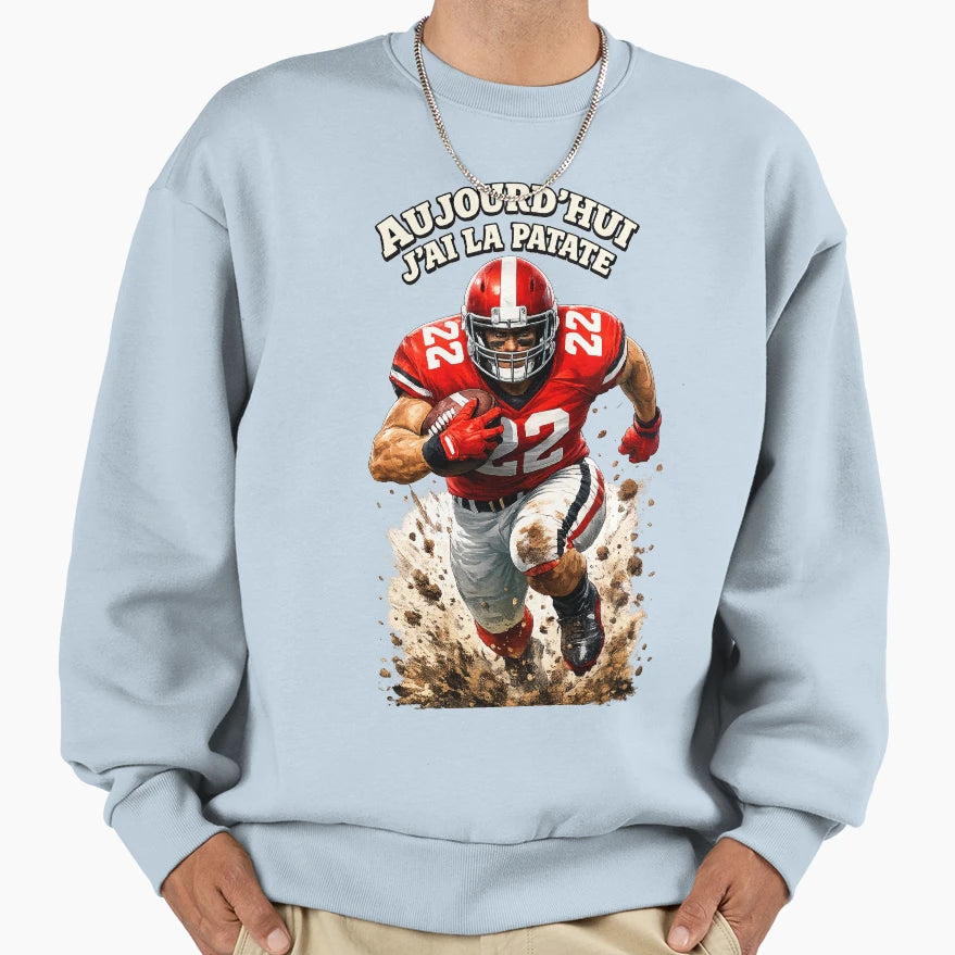 American Football Sweatshirt - Minimalist Print for Adults - T-Shirt, Sweatshirt, Hoodie