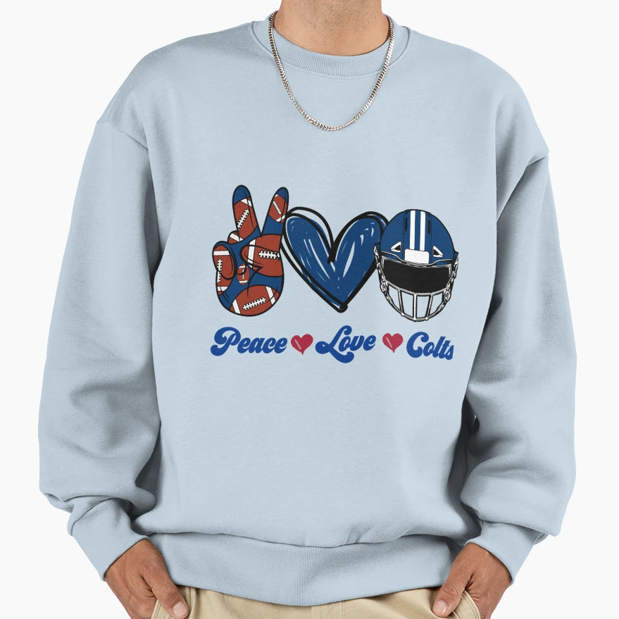 Art Indianapolis Colts Sweatshirt - Custom Art Print for Adults - T-Shirt, Sweatshirt, Hoodie