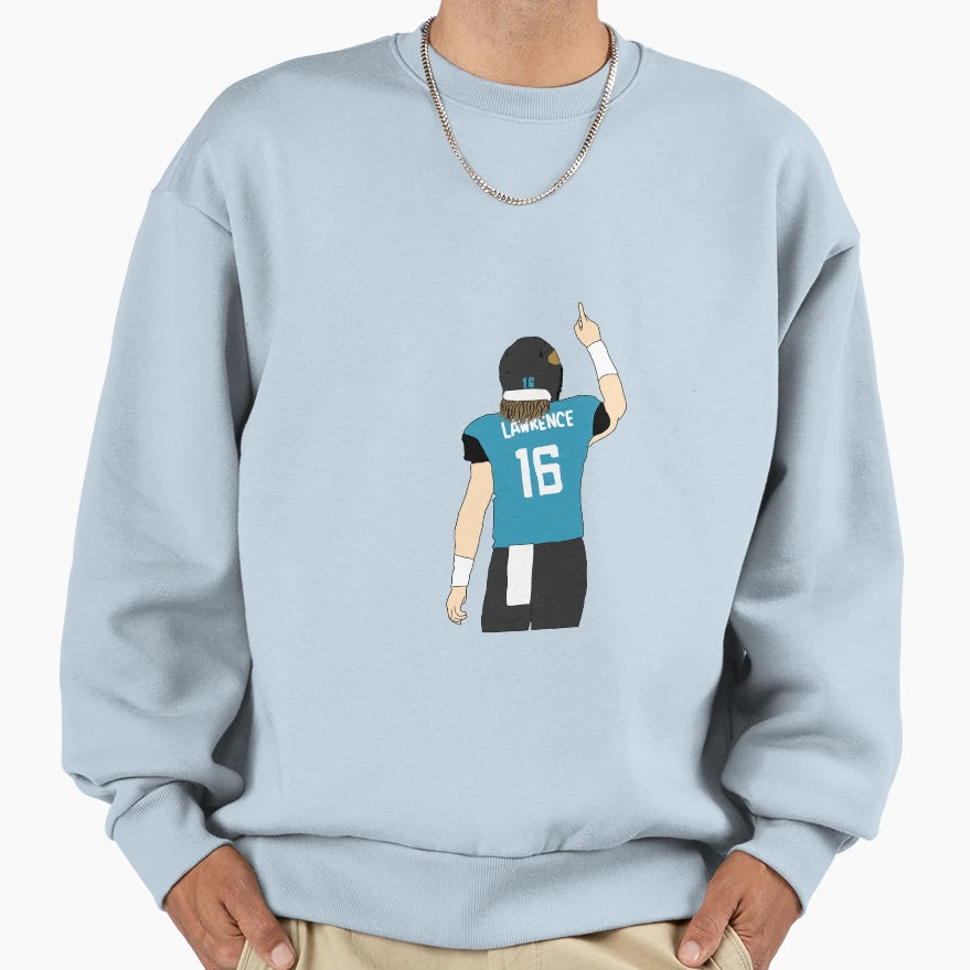 Jacksonville Jaguars Trevor Sweatshirt - Fun Novelty Design for Adults - T-Shirt, Sweatshirt, Hoodie