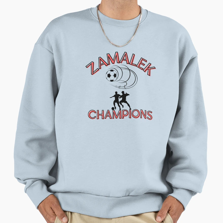 Zamalek Football Club Sweatshirt - Novelty Apparel for Adults - T-Shirt, Sweatshirt, Hoodie