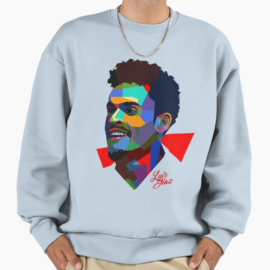 Pop Art Luis Diaz Sweatshirt - Trendy Graphic for Adults - T-Shirt, Sweatshirt, Hoodie