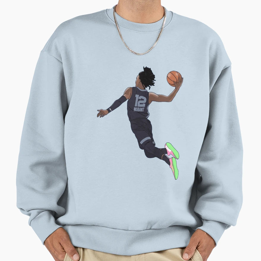 Ja Morant Big Air Dunk Memphis Sweatshirt - Novelty Apparel Men Women - T-Shirt, Sweatshirt, Hoodie