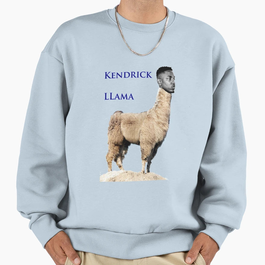 Kendrick Llama Sweatshirt - Unique Graphic Men Women - T-Shirt, Sweatshirt, Hoodie