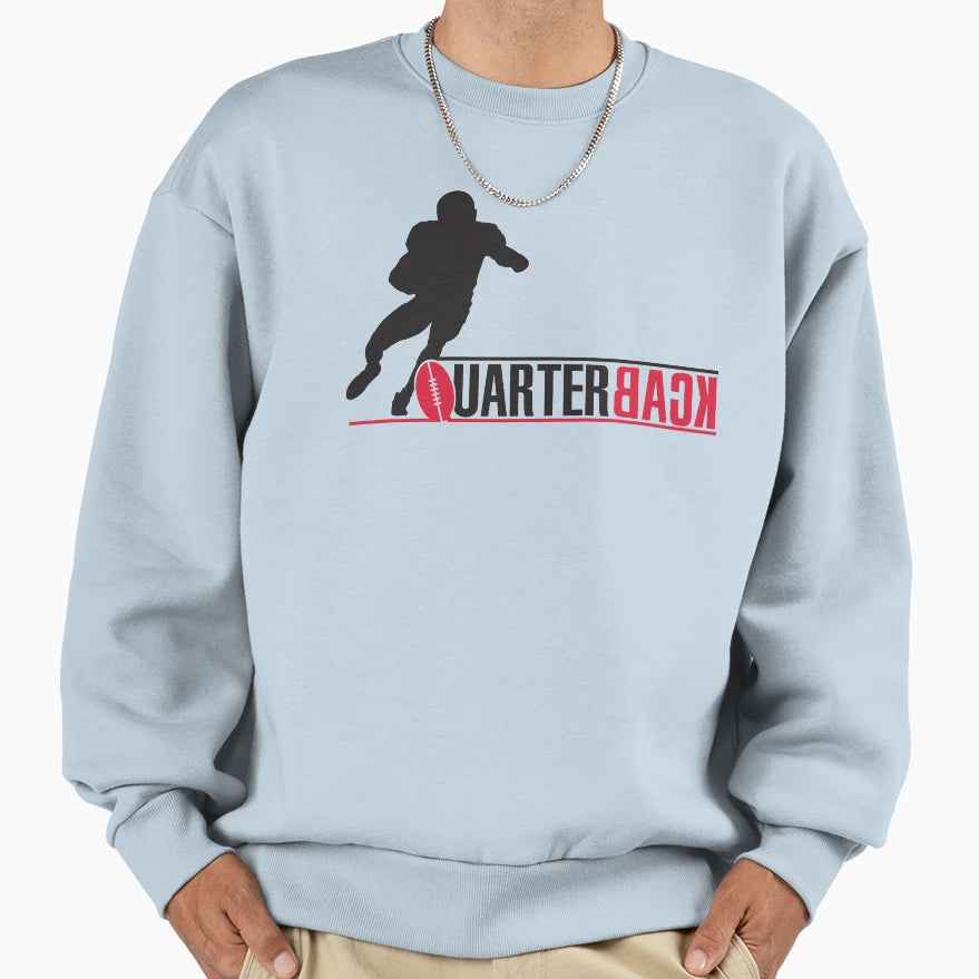 Quarterback Sweatshirt - Custom Art Print Unisex - T-Shirt, Sweatshirt, Hoodie