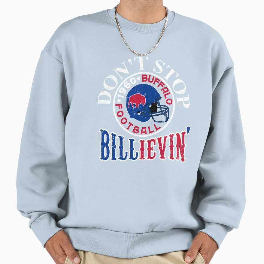 Buffalo Football Fan Funny Dont Sweatshirt - Minimalist Print Men Women - T-Shirt, Sweatshirt, Hoodie