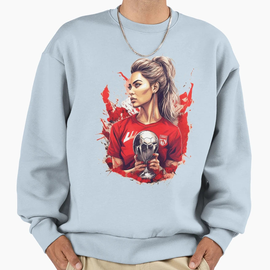 Womens World Cup Sweatshirt - Streetwear Style for Adults - T-Shirt, Sweatshirt, Hoodie