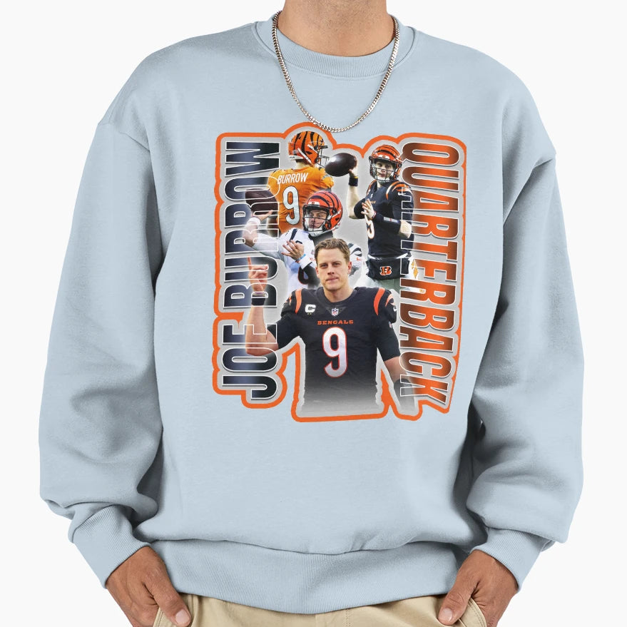 JB Football Star Artwork Sweatshirt - Trendy Graphic for Adults - T-Shirt, Sweatshirt, Hoodie