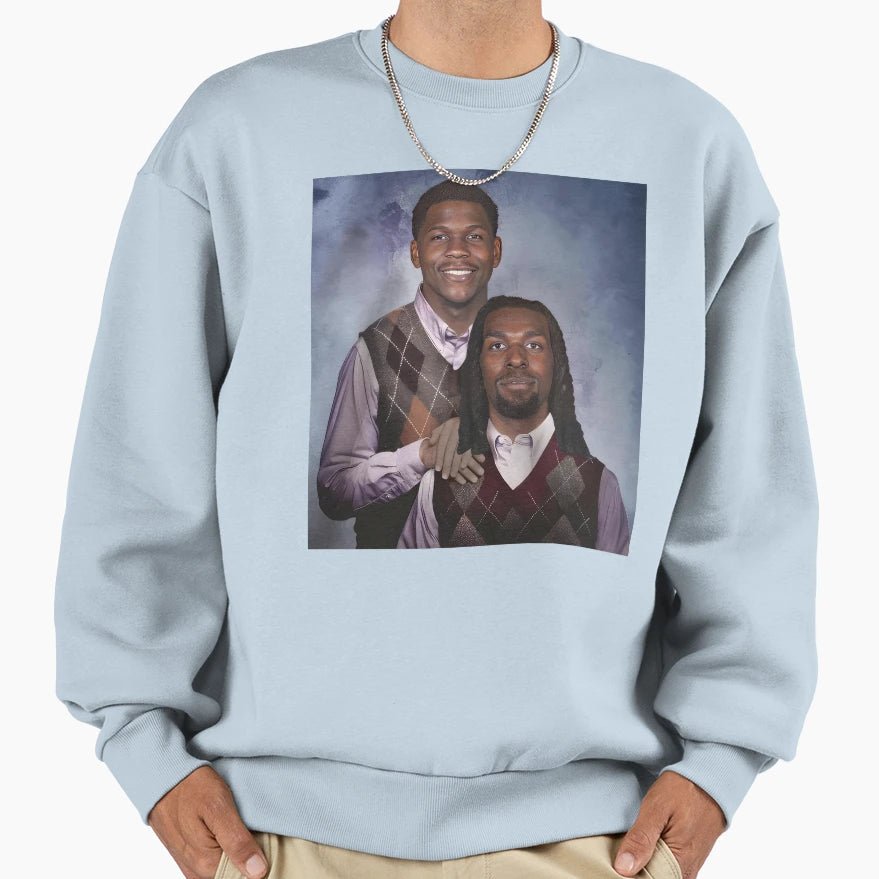 Naz Reid Anthony Edwards Brother Sweatshirt - Trendy Graphic Men Women - T-Shirt, Sweatshirt, Hoodie