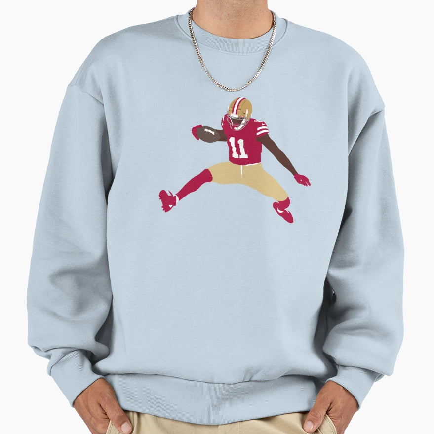 Brandon Aiyuk Sweatshirt - Streetwear Style for Adults - T-Shirt, Sweatshirt, Hoodie