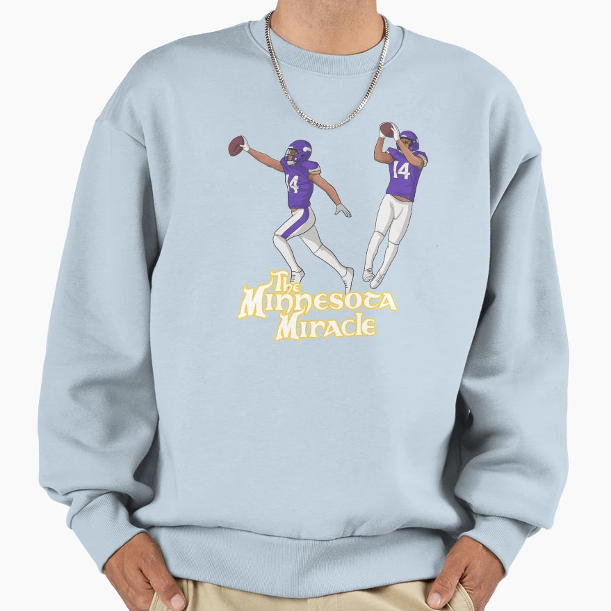 Minneapolis Miracle Sweatshirt - Minimalist Print Unisex - T-Shirt, Sweatshirt, Hoodie