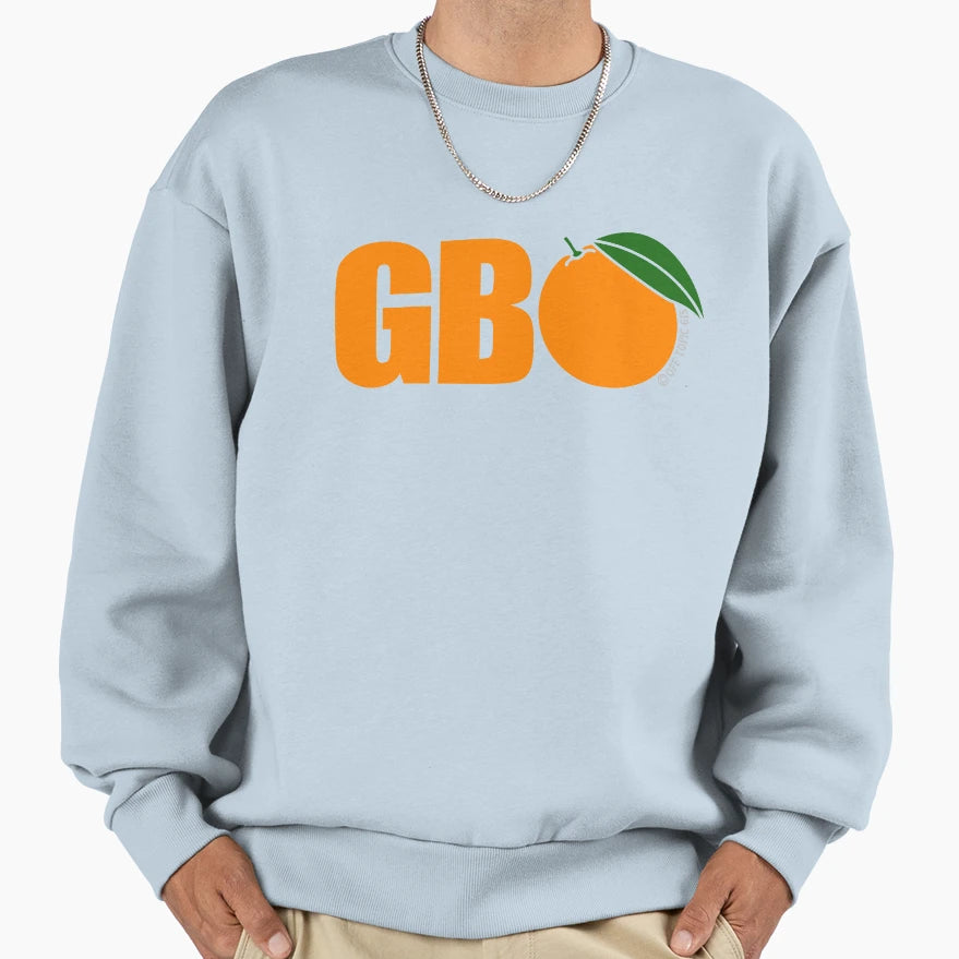Go Big Orange Sweatshirt - Fun Novelty Design Unisex - T-Shirt, Sweatshirt, Hoodie