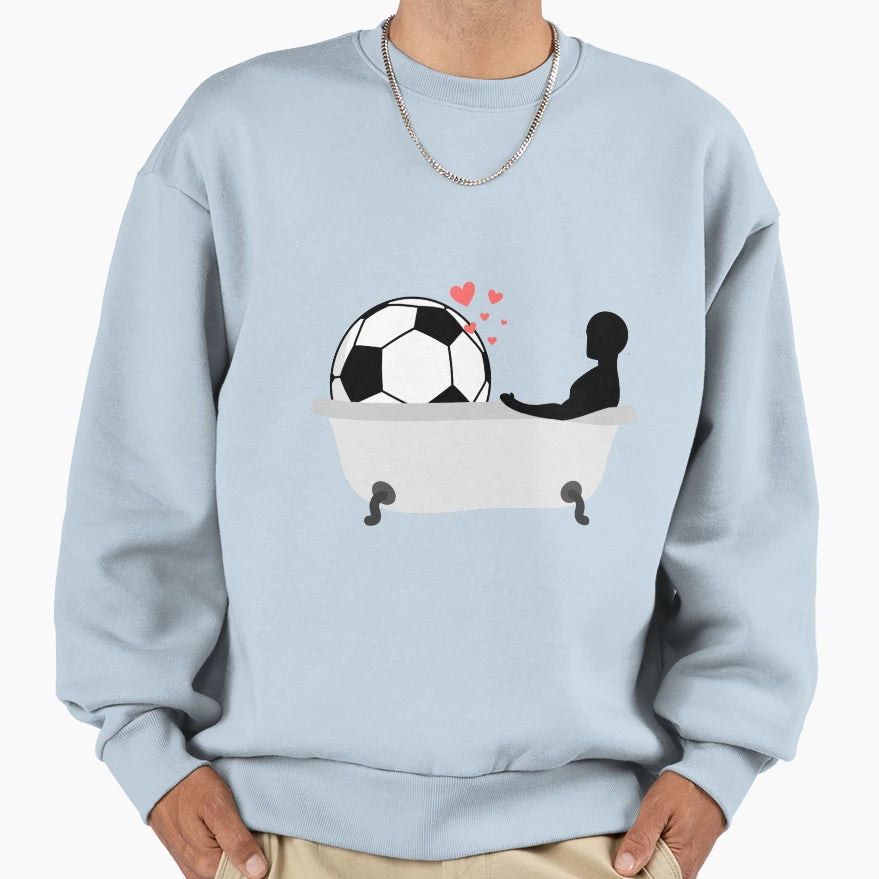 Love Soccer Sweatshirt - Custom Art Print Unisex - T-Shirt, Sweatshirt, Hoodie