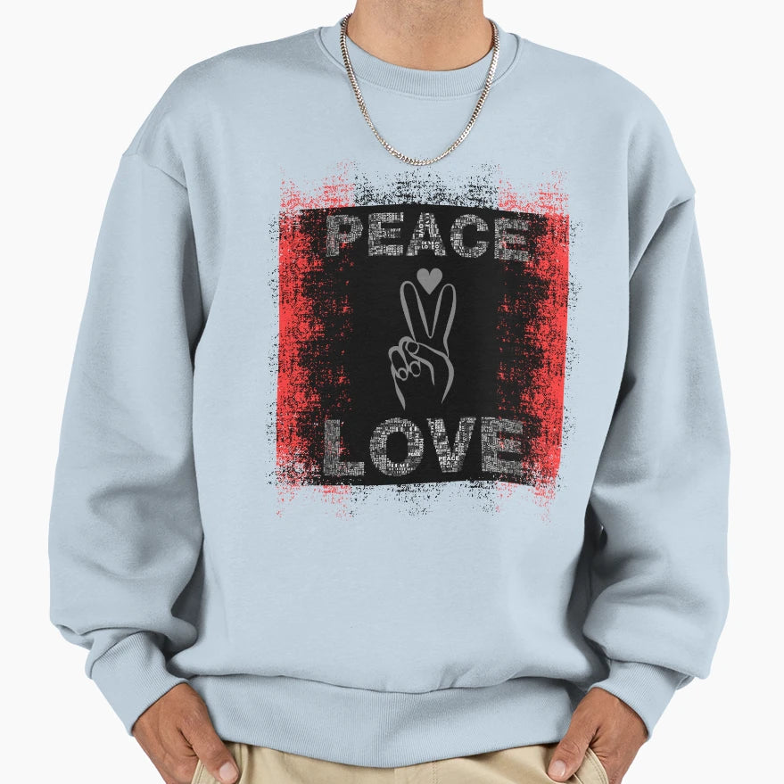 No More War Sweatshirt - Minimalist Print Men Women - T-Shirt, Sweatshirt, Hoodie
