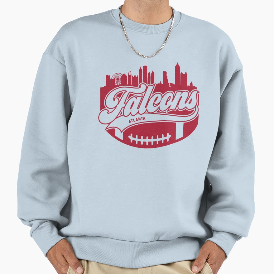 Falcons Falcons Football Falcons Sweatshirt - Custom Art Print Men Women - T-Shirt, Sweatshirt, Hoodie
