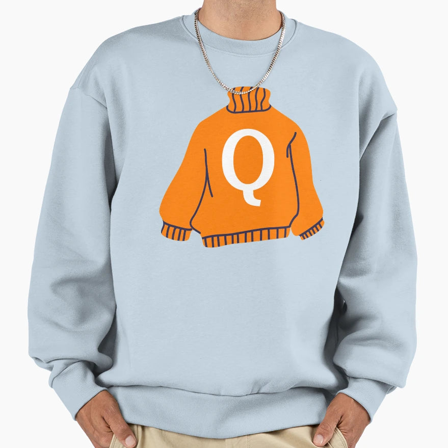 Letter Sweatshirt - Aesthetic Graphic Men Women - T-Shirt, Sweatshirt, Hoodie