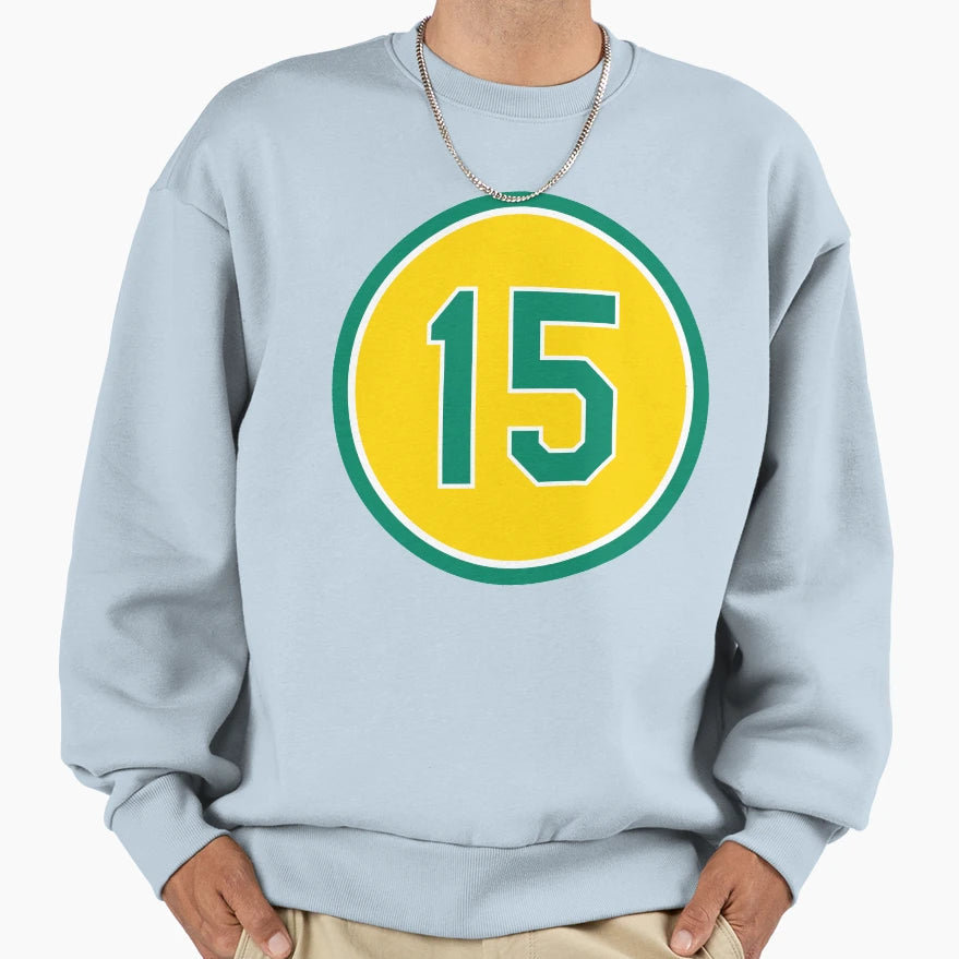 Tim Hudson 15 Jersey Number Sweatshirt - Streetwear Style Men Women - T-Shirt, Sweatshirt, Hoodie
