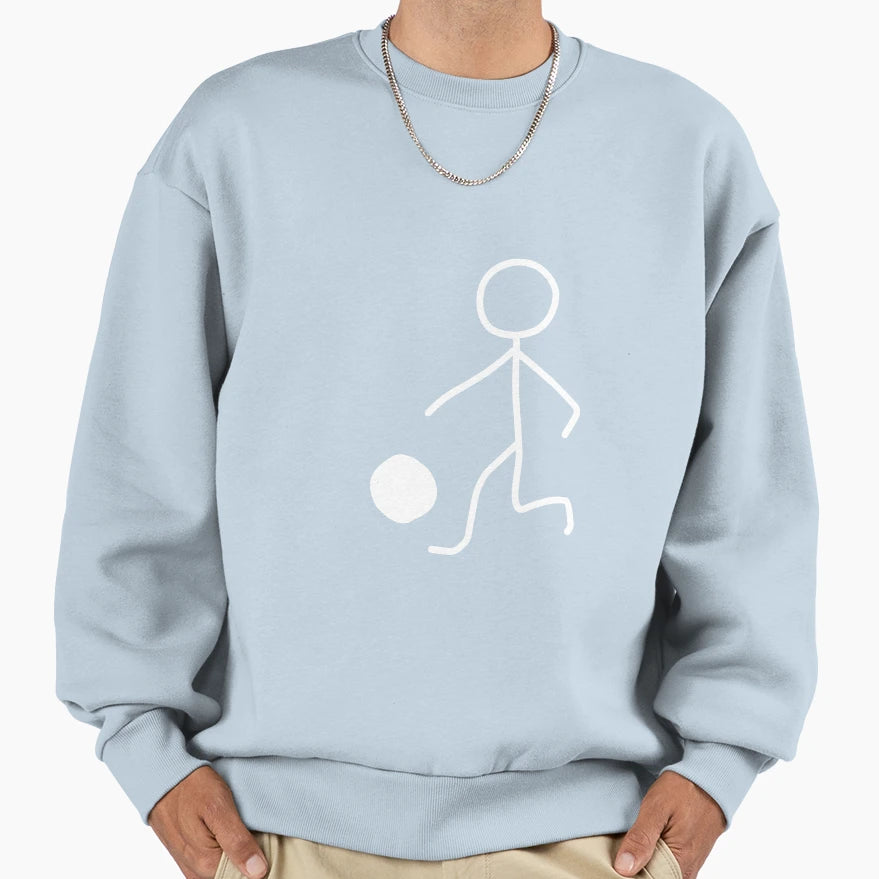 Football Sweatshirt - Casual Everyday Wear for Adults - T-Shirt, Sweatshirt, Hoodie