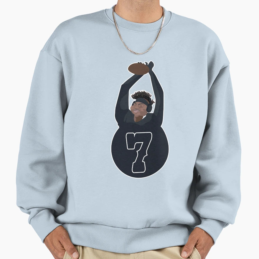 Dwayne Haskins Digital Caricature Sweatshirt - Fun Novelty Design Unisex - T-Shirt, Sweatshirt, Hoodie