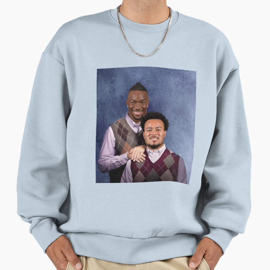 BR And Tyler Allgeier Step Brother Sweatshirt - Trendy Graphic for Adults - T-Shirt, Sweatshirt, Hoodie