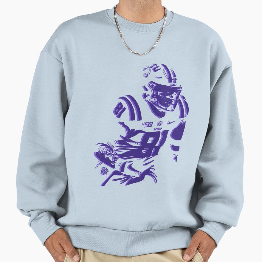 Randy Moss Football Sweatshirt - Aesthetic Graphic Unisex - T-Shirt, Sweatshirt, Hoodie