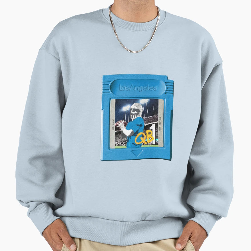 Football L Sweatshirt - Fun Novelty Design for Adults - T-Shirt, Sweatshirt, Hoodie