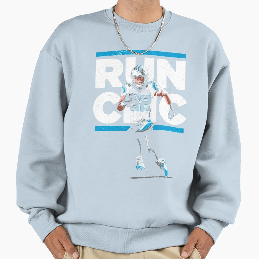 Run Cmc Carolina American Football Sweatshirt - Custom Art Print Men Women - T-Shirt, Sweatshirt, Hoodie
