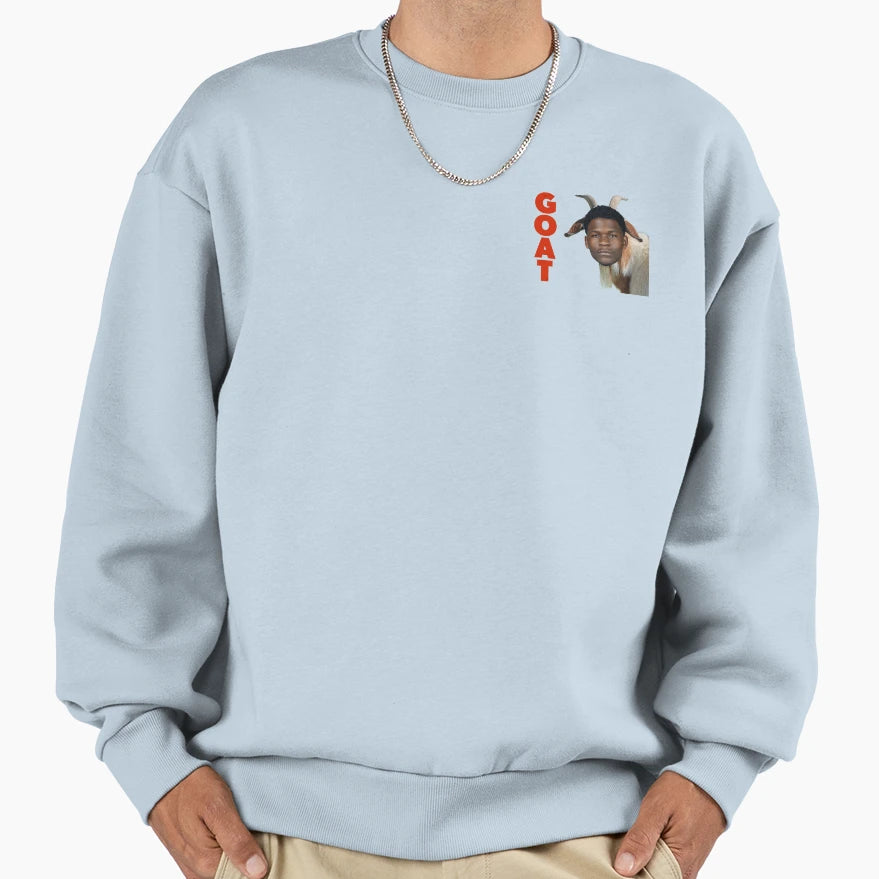 Anthony Edwards Goat Goat Sweatshirt - Graphic Print Men Women - T-Shirt, Sweatshirt, Hoodie
