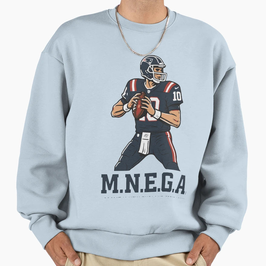 M N E G Maye K New England Great Sweatshirt - Minimalist Print Men Women - T-Shirt, Sweatshirt, Hoodie