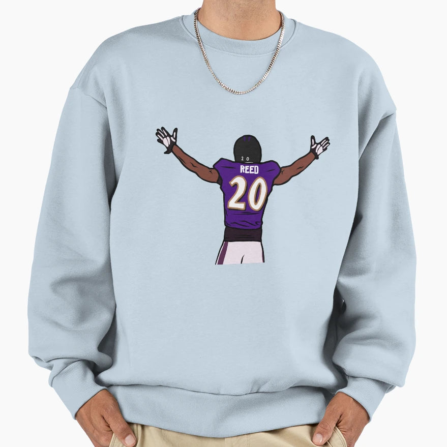 Ed Reed Embrace Crowd Sweatshirt - Minimalist Print Unisex - T-Shirt, Sweatshirt, Hoodie