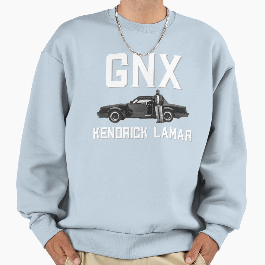 Kendrick Lamar Gnx Hip Hop Album Sweatshirt - Trendy Graphic for Adults - T-Shirt, Sweatshirt, Hoodie