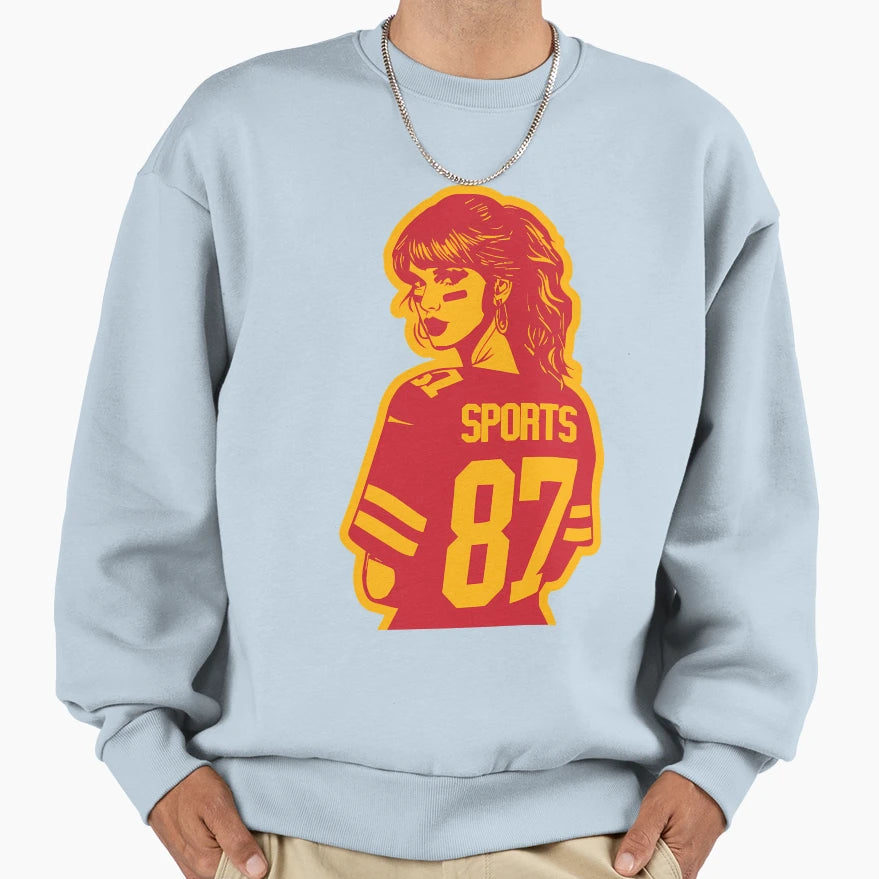 Go Sports Sweatshirt - Trendy Graphic for Adults - T-Shirt, Sweatshirt, Hoodie