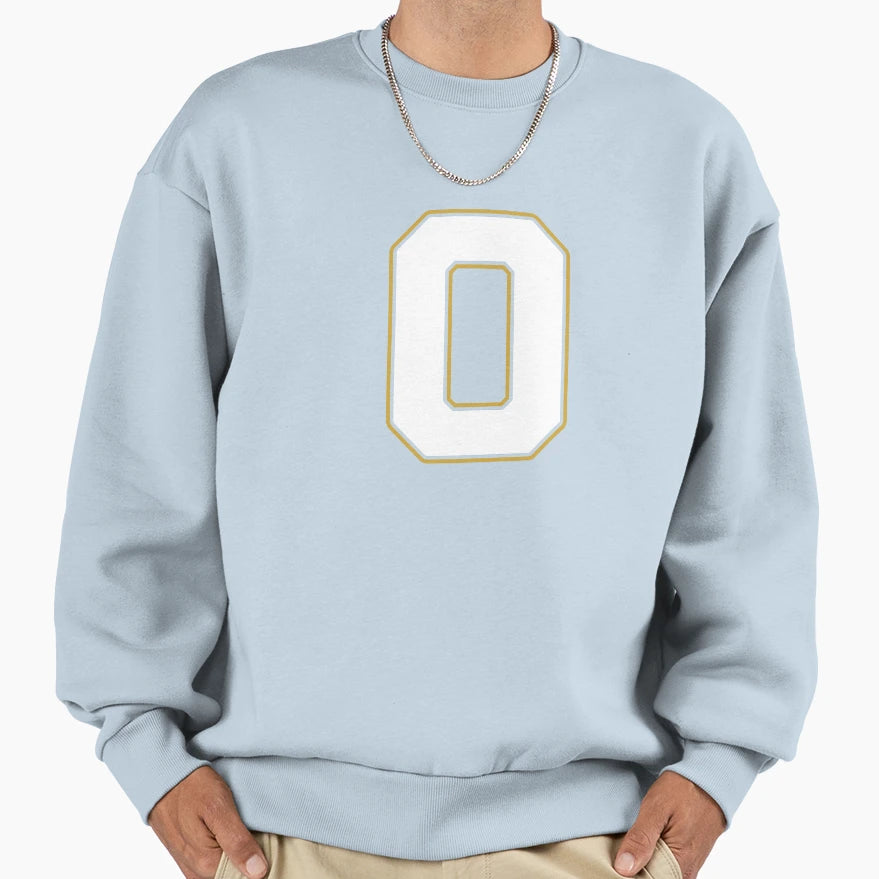 Jersey Number 0 Player Number Zero T-Shirt - Aesthetic Graphic Unisex - T-Shirt, Sweatshirt, Hoodie