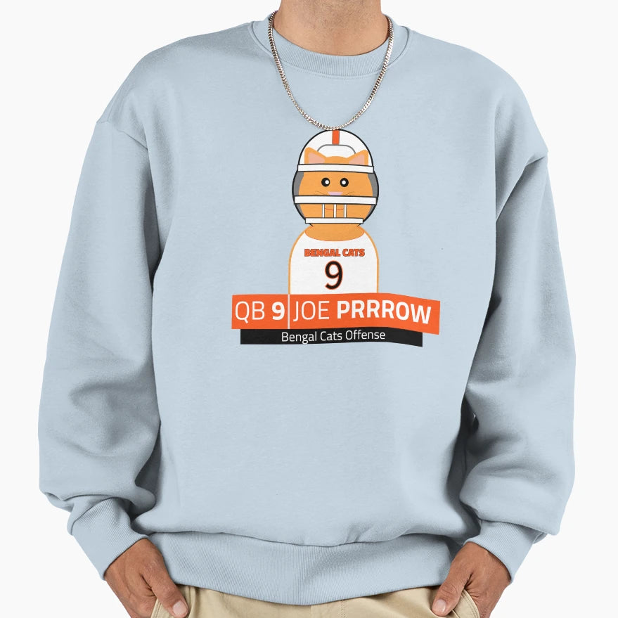 Joe Prrrow Sweatshirt - Fun Novelty Design for Adults - T-Shirt, Sweatshirt, Hoodie