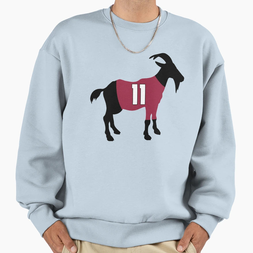 Larry Fitzgerald Goat Sweatshirt - Casual Everyday Wear Unisex - T-Shirt, Sweatshirt, Hoodie