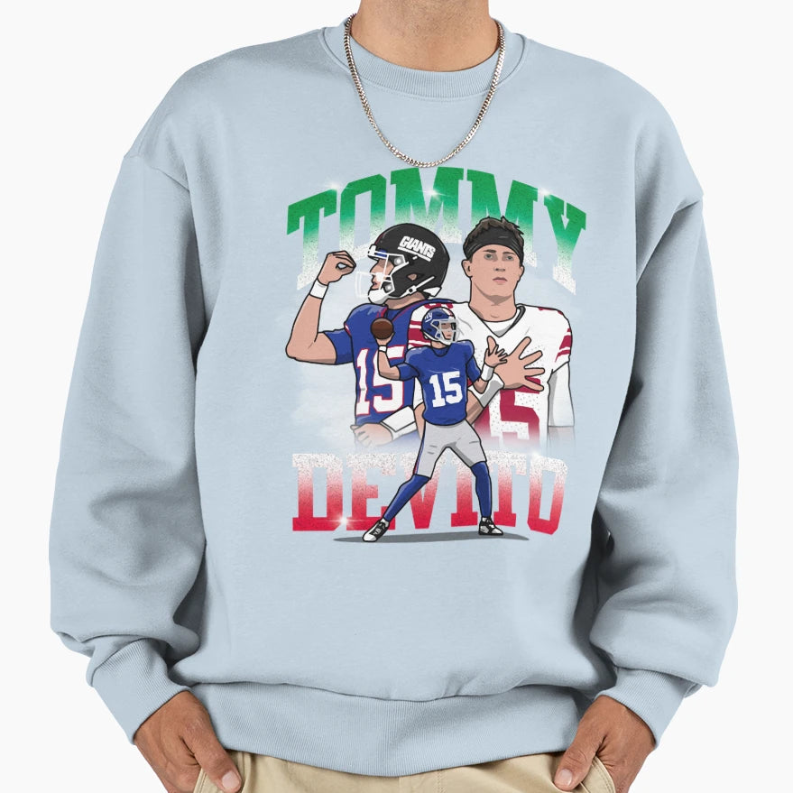 Bootleg Devito Sweatshirt - Novelty Apparel for Adults - T-Shirt, Sweatshirt, Hoodie