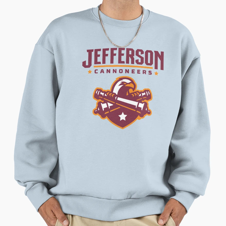 Jefferson Cannoneers Sweatshirt - Custom Art Print Unisex - T-Shirt, Sweatshirt, Hoodie
