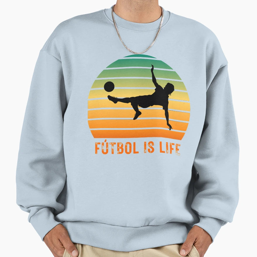 Love Anime Soccer Lovers And Sweatshirt - Minimalist Print Men Women - T-Shirt, Sweatshirt, Hoodie