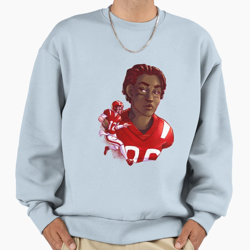 Unspoken Connection Sweatshirt - Custom Art Print Unisex - T-Shirt, Sweatshirt, Hoodie