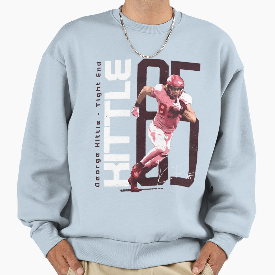 George Krieger Sport Kittle Sweatshirt - Casual Everyday Wear Men Women - T-Shirt, Sweatshirt, Hoodie