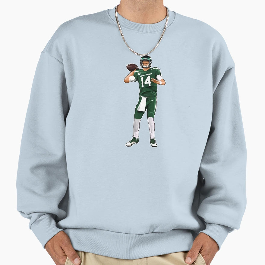 Sm 14 Drop Back Sweatshirt - Casual Everyday Wear Men Women - T-Shirt, Sweatshirt, Hoodie