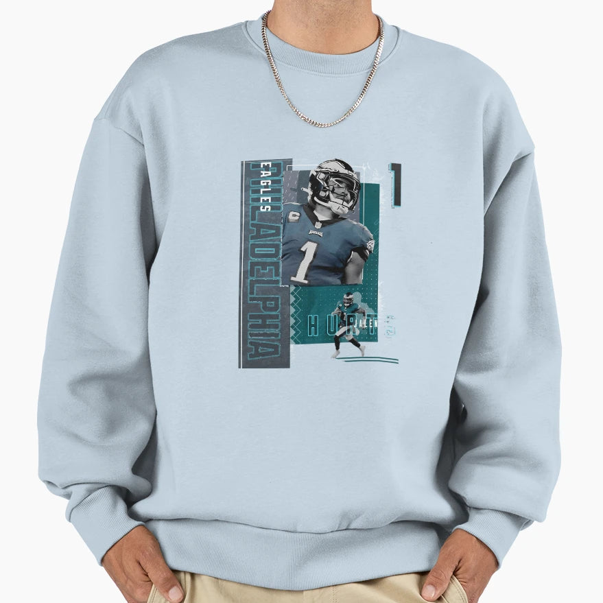 Championship Football Player Sports 1 Sweatshirt - Streetwear Style Unisex - T-Shirt, Sweatshirt, Hoodie