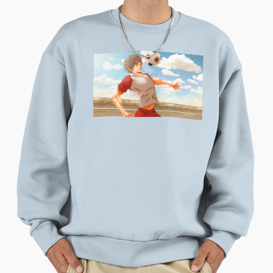 Soccer Player Anime Sweatshirt - Fun Novelty Design Unisex - T-Shirt, Sweatshirt, Hoodie