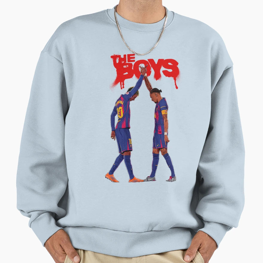 Lamine X Raphinha Sweatshirt - Streetwear Style for Adults - T-Shirt, Sweatshirt, Hoodie
