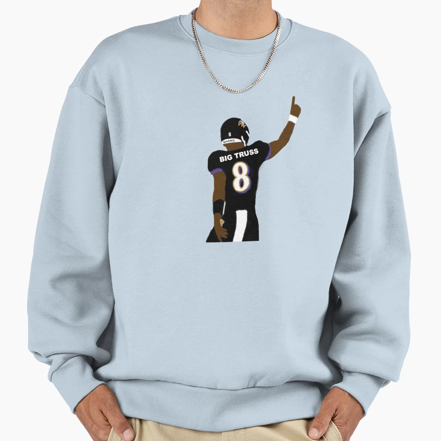 LJ Big Truss Sweatshirt - Minimalist Print Unisex - T-Shirt, Sweatshirt, Hoodie